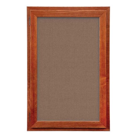 United Visual Products Outdoor Enclosed Combo Board, 42"x32", White Frame/Green & Black UVCB4232ODW-GREEN-BLACK